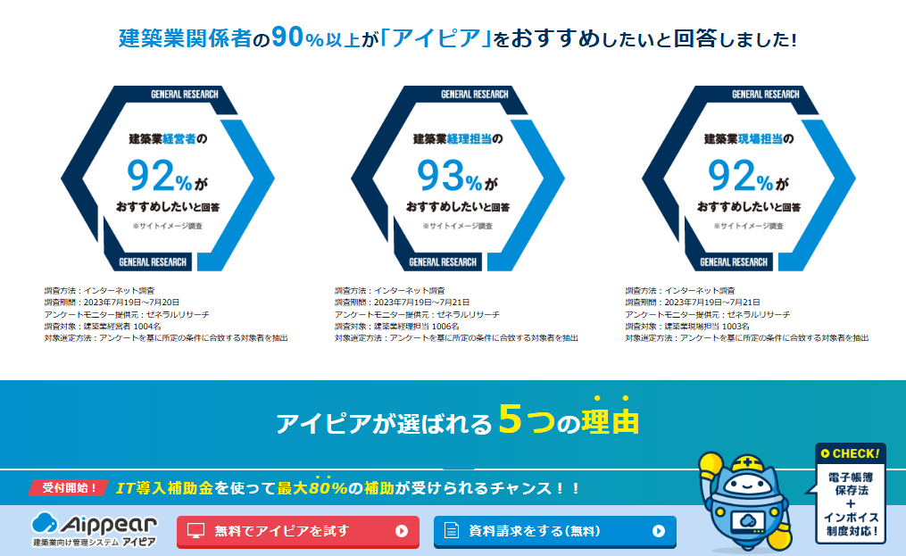 サービスの特徴